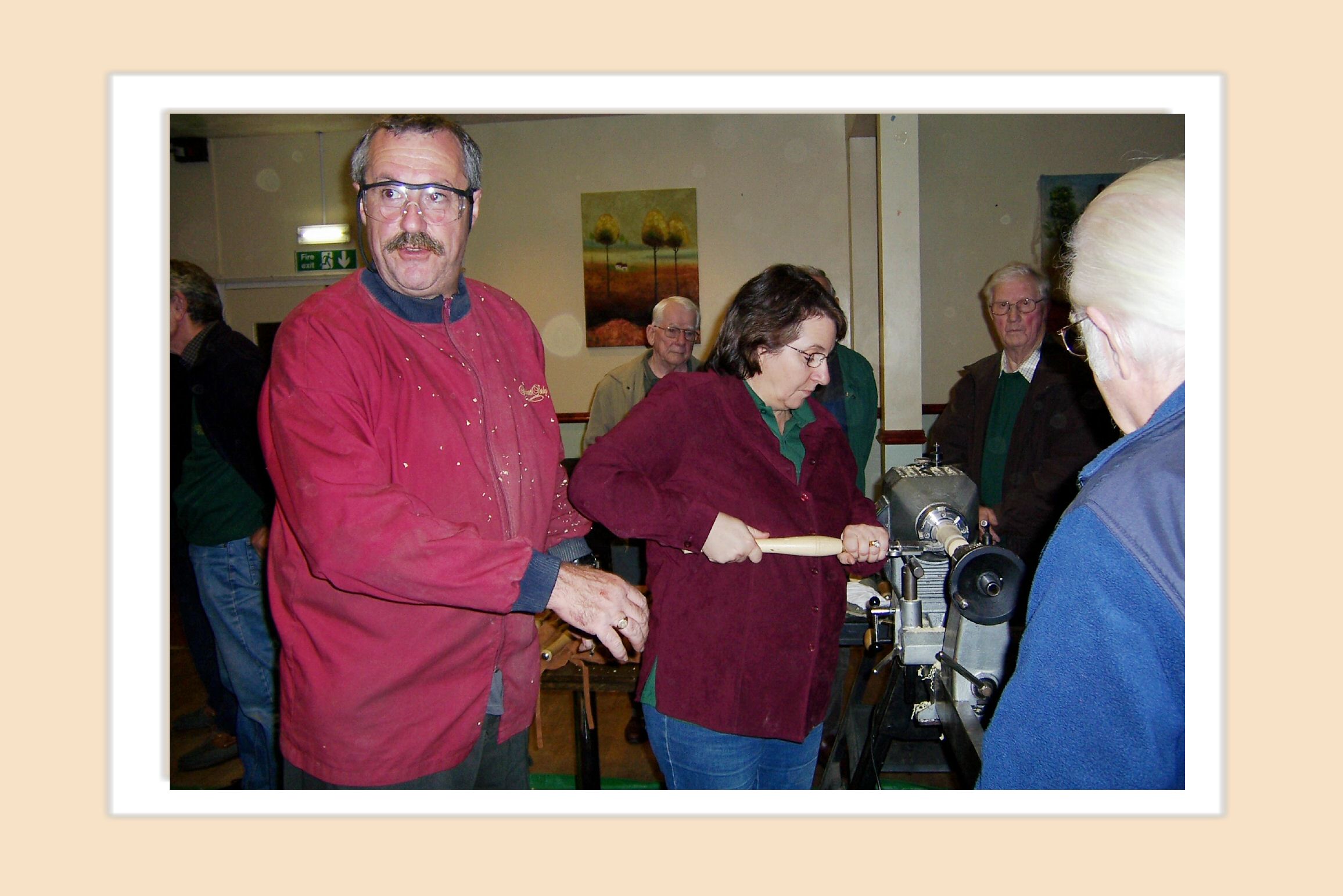 14-11-2005    Chris Pouncy and Jan Collingwood, Treasurer